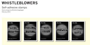 Whistleblowers: Stamps & Editorial Design